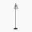 Pacific Lifestyle Lighting Ari Black Metal Curved Arm Floor Lamp House of Isabella UK