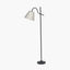 Pacific Lifestyle Lighting Ari Black Metal Curved Arm Floor Lamp House of Isabella UK