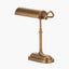 Pacific Lifestyle Lighting Ashford Antique Brass Metal Bankers Table Lamp House of Isabella UK
