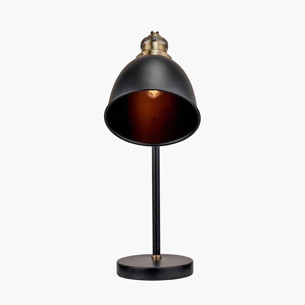 Augusto Black and Gold Task Table Lamp.
