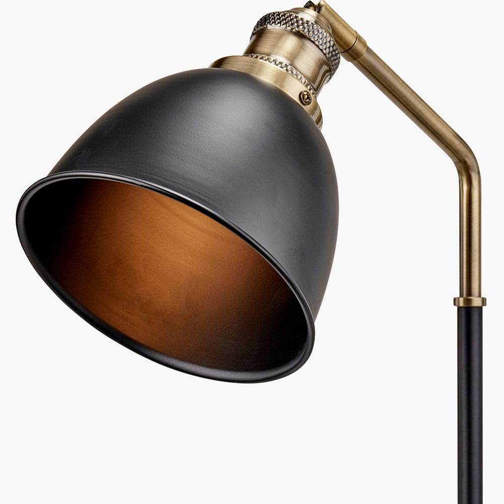 Augusto Black and Gold Task Table Lamp.