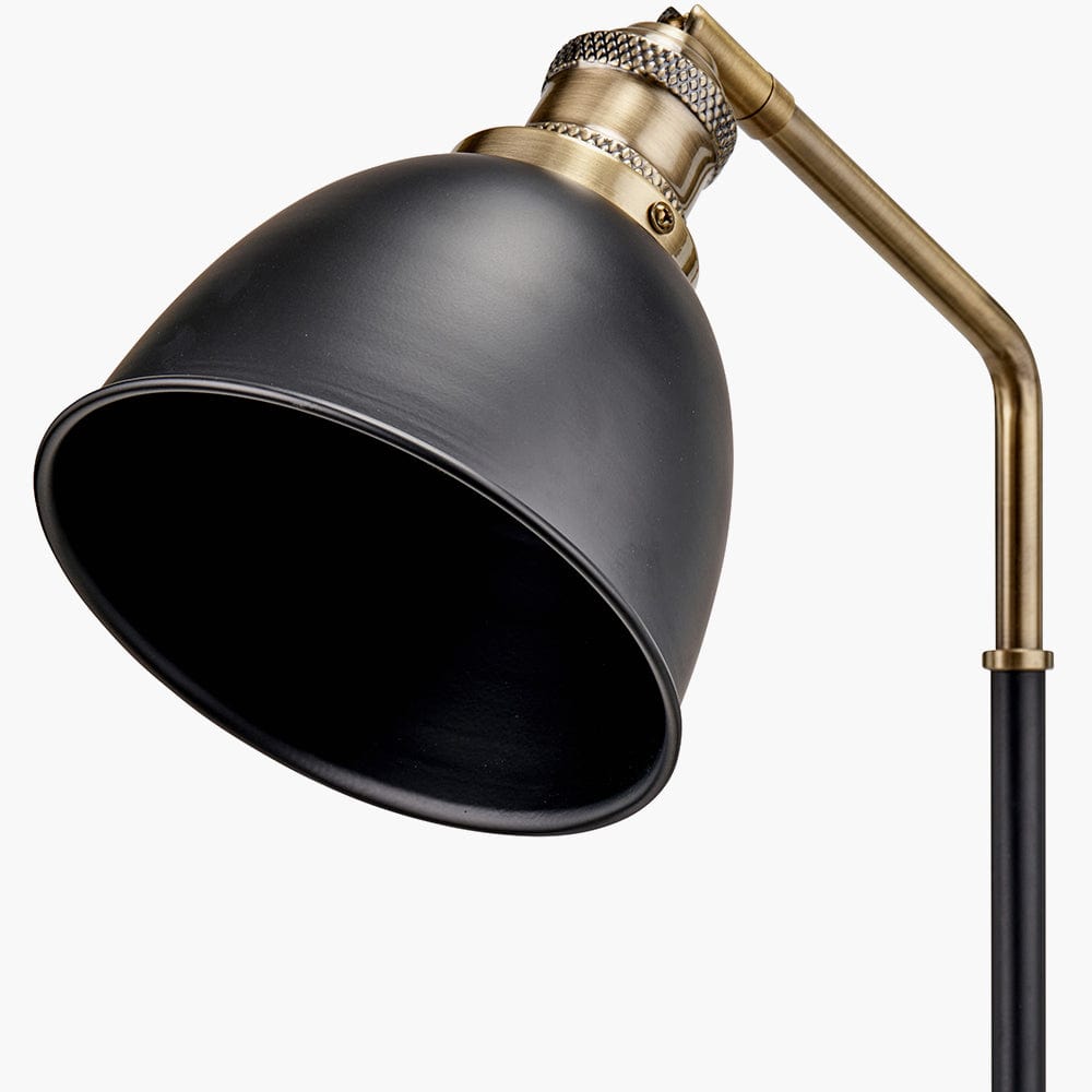 Augusto Black and Gold Task Table Lamp.