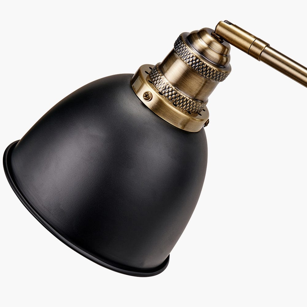 Augusto Black and Gold Task Table Lamp.