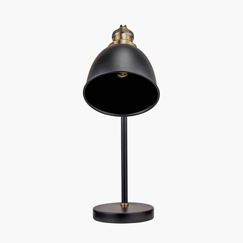 Augusto Black and Gold Task Table Lamp.