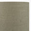 Pacific Lifestyle Lighting Aurelia Embossed Natural Wood Tall Table Lamp Base with Edward 35cm Pistachio Green Linen Cylinder Lampshade House of Isabella UK