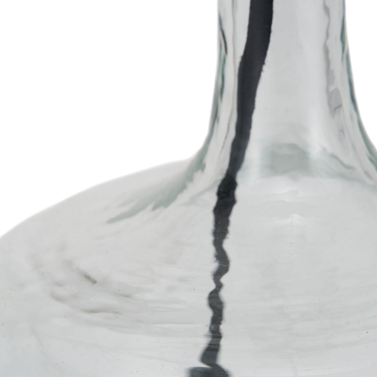 Pacific Lifestyle Lighting Avani Clear Glass Bottle Table Lamp House of Isabella UK