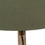 Pacific Lifestyle Lighting Avani Olive Glass Bottle Table Lamp House of Isabella UK