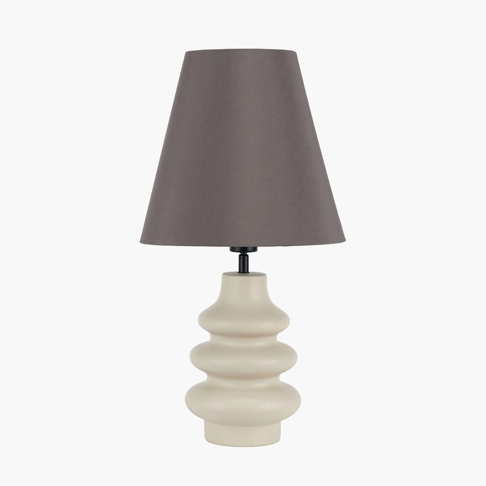 Pacific Lifestyle Lighting Aylin Putty Gourd Ceramic Table Lamp House of Isabella UK