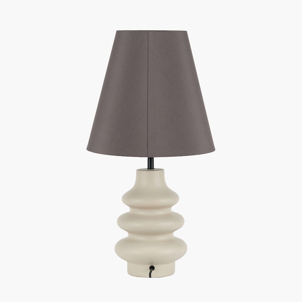 Pacific Lifestyle Lighting Aylin Putty Gourd Ceramic Table Lamp House of Isabella UK
