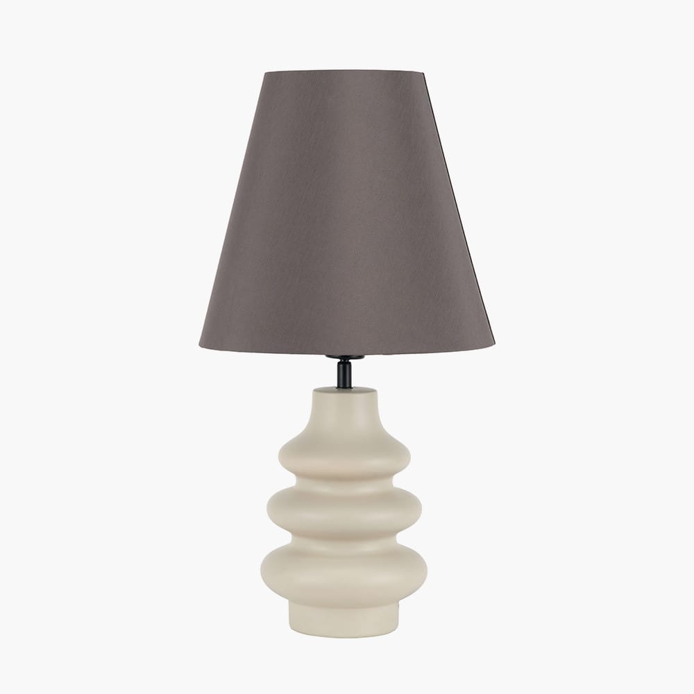 Pacific Lifestyle Lighting Aylin Putty Gourd Ceramic Table Lamp House of Isabella UK