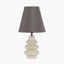 Pacific Lifestyle Lighting Aylin Putty Gourd Ceramic Table Lamp House of Isabella UK