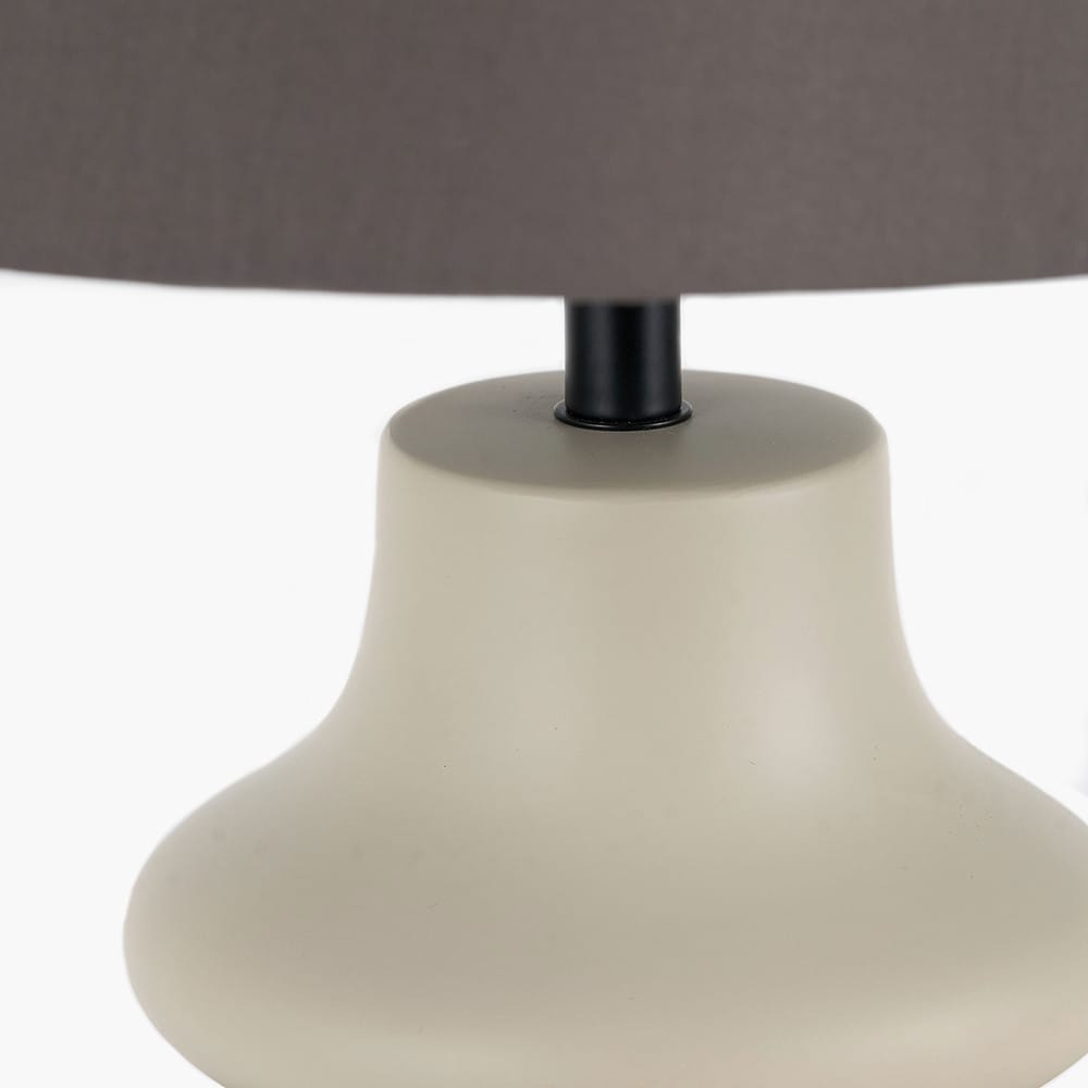 Pacific Lifestyle Lighting Aylin Putty Gourd Ceramic Table Lamp House of Isabella UK