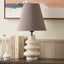 Pacific Lifestyle Lighting Aylin Putty Gourd Ceramic Table Lamp House of Isabella UK