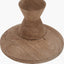 Pacific Lifestyle Lighting Ayra Natural Modernist Large Turned Wood Table Lamp Base House of Isabella UK