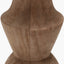 Pacific Lifestyle Lighting Ayra Natural Modernist Large Turned Wood Table Lamp Base House of Isabella UK