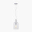 Pacific Lifestyle Lighting Bellamy Clear Glass Bubble Pendant House of Isabella UK