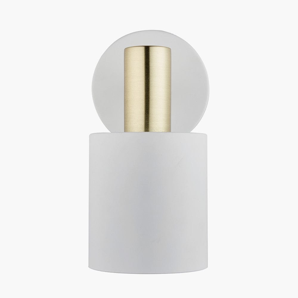 Biba White and Gold Retro Wall Light | OUTLET.