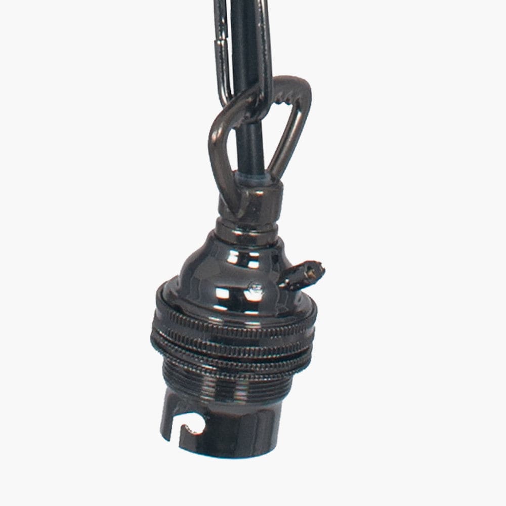 Black Chrome Traditional Electrified Fitting.