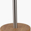 Pacific Lifestyle Lighting Bonham Natural Wood Veneer and Silver Metal Table Lamp House of Isabella UK