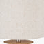 Pacific Lifestyle Lighting Bonham Natural Wood Veneer and Silver Metal Wall Light House of Isabella UK