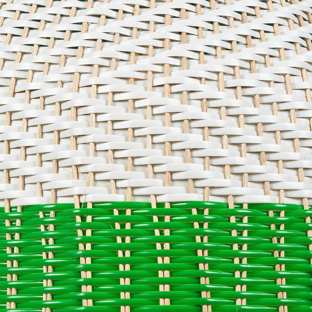 Brera Rattan Ceiling Pendant Emerald.