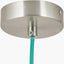 Brera Rattan Ceiling Pendant Emerald.