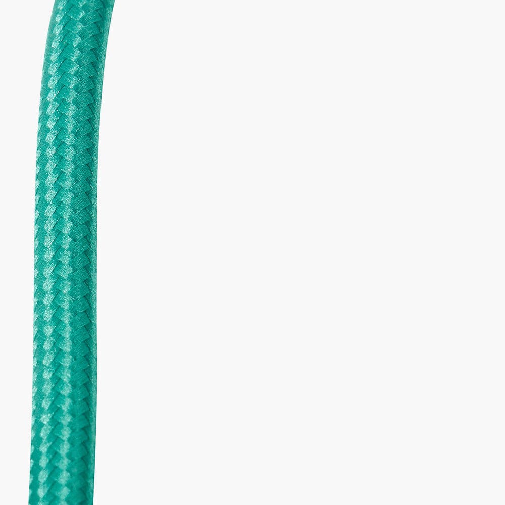 Brera Rattan Large Table Lamp Emerald.