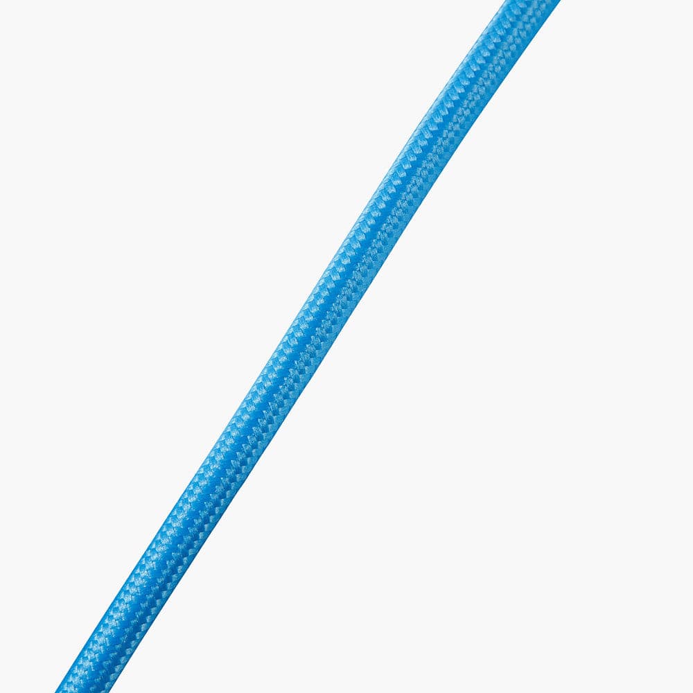 Pacific Lifestyle Lighting Brera Rattan Small Table Lamp Cobalt House of Isabella UK