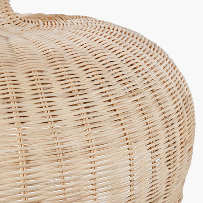 Pacific Lifestyle Lighting Caswell Natural Rattan Dome Pendant House of Isabella UK