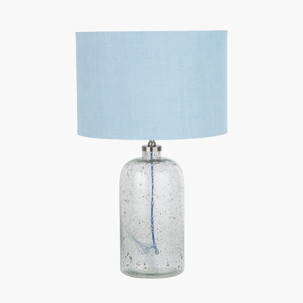 Chinon Glass Table Lamp Base and Shade Delft.