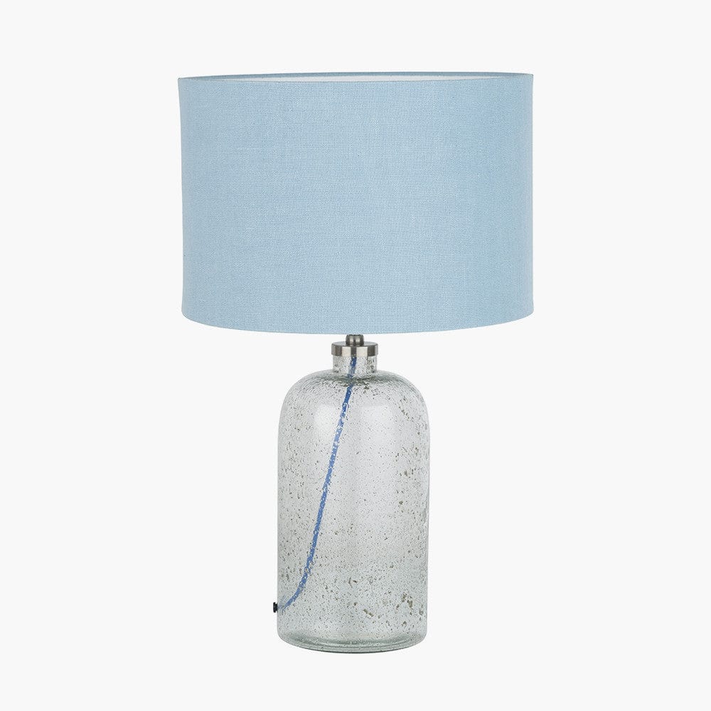 Chinon Glass Table Lamp Base and Shade Delft.