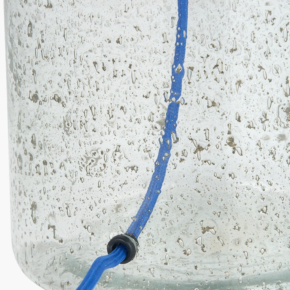 Chinon Glass Table Lamp Base and Shade Delft.