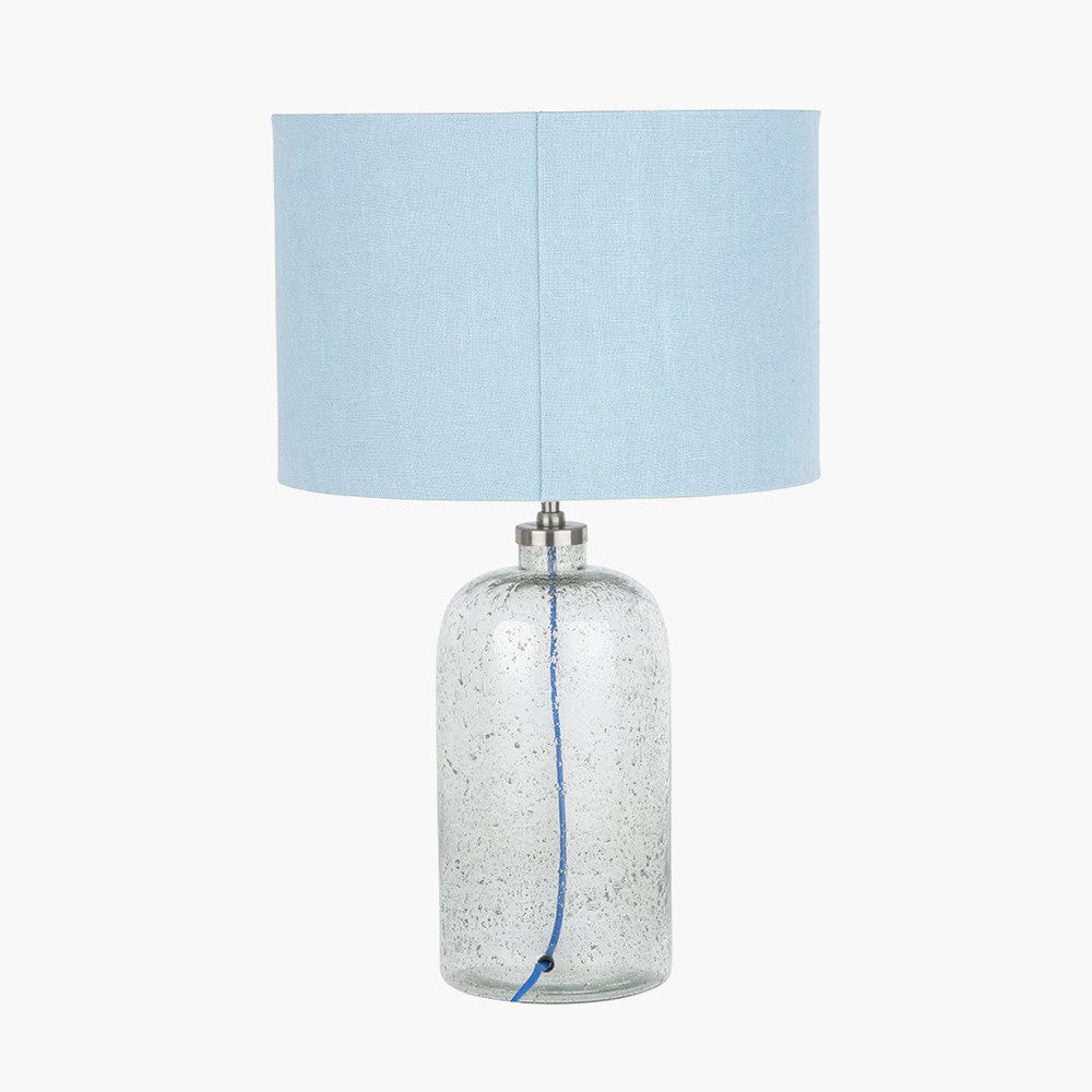 Chinon Glass Table Lamp Base and Shade Delft.