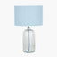 Chinon Glass Table Lamp Base and Shade Delft.