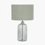 Chinon Glass Table Lamp Base and Shade Moss.