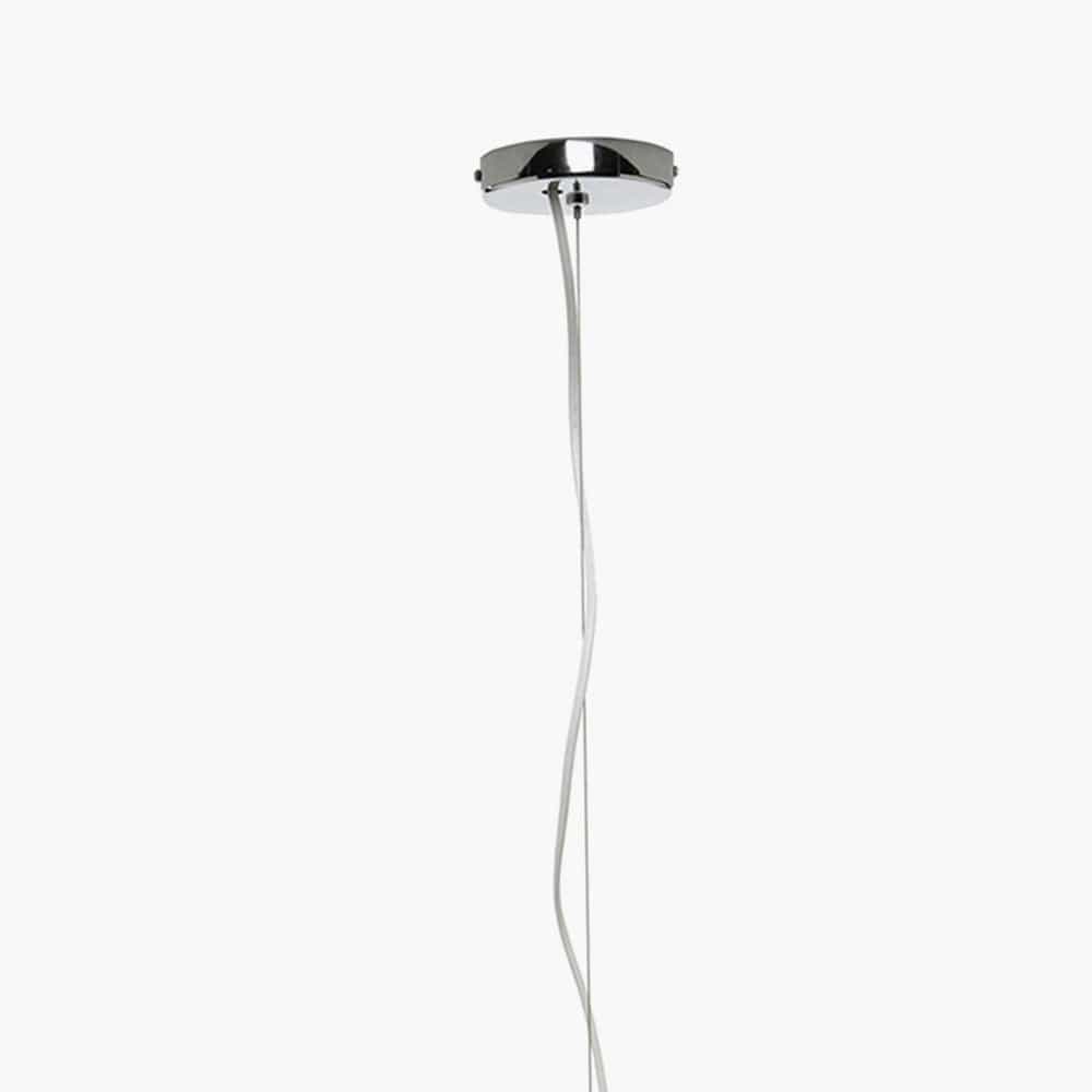 Pacific Lifestyle Lighting Chrome E27 Ceiling Fitting House of Isabella UK