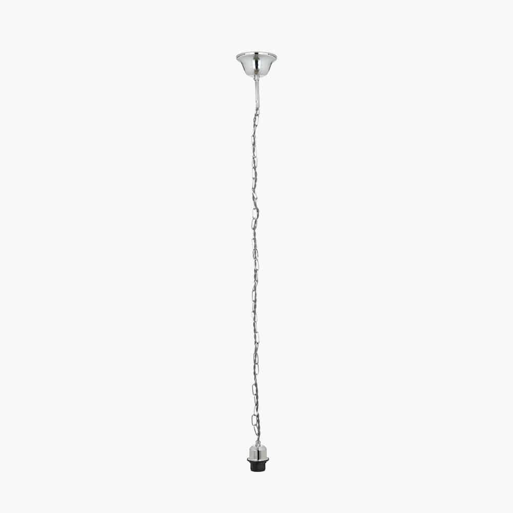 Pacific Lifestyle Lighting Chrome Electrical Ceiling Fitting House of Isabella UK