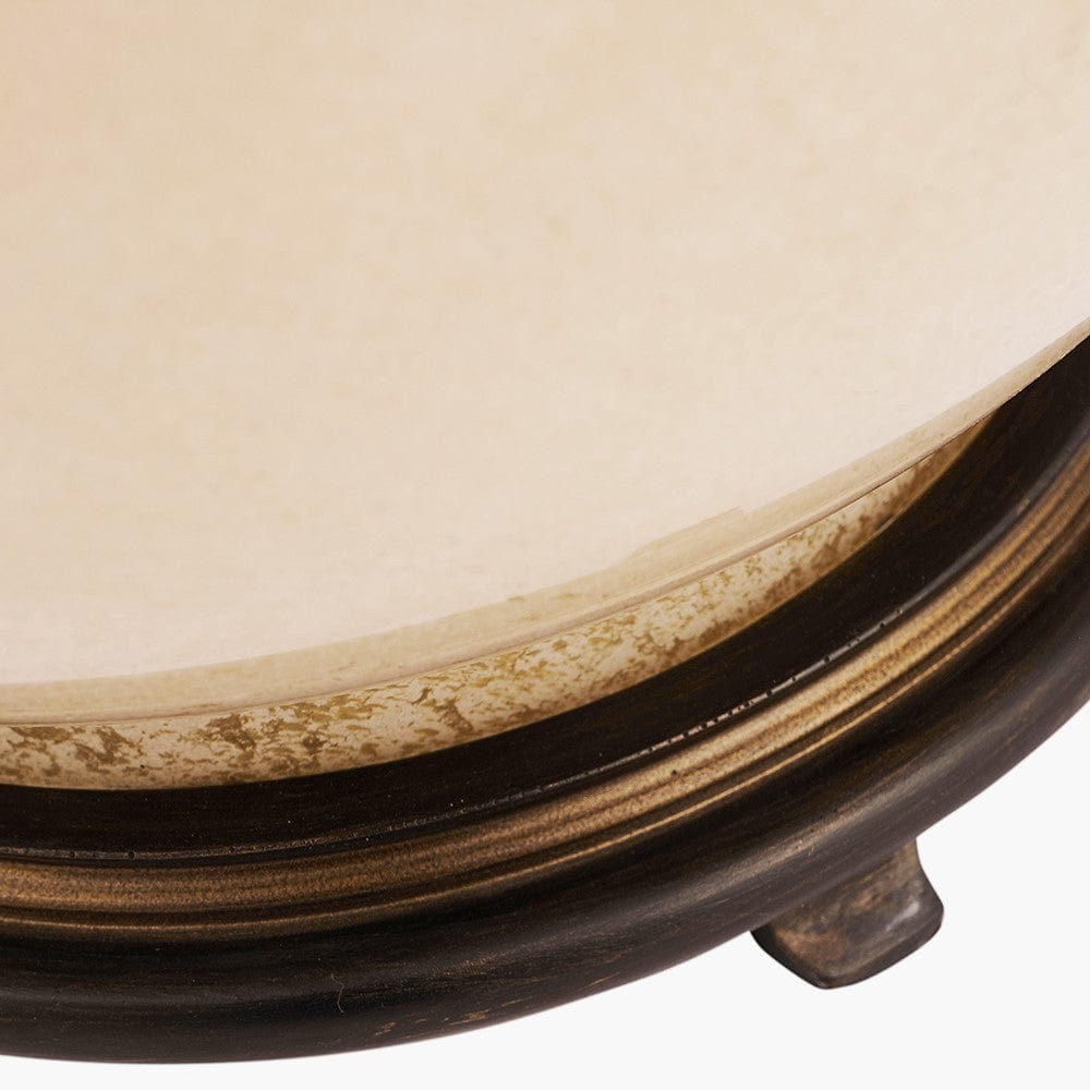 Classic Rose Large Glass Table Lamp.