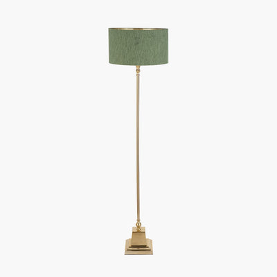 Pacific Lifestyle Lighting Claudius Gold Metal Stick Floor Lamp House of Isabella UK