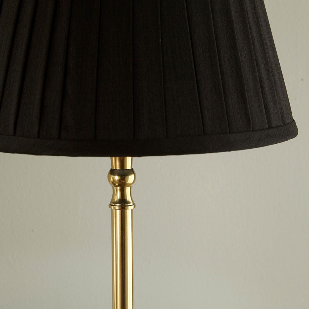 Claudius Gold Metal Stick Table Lamp - Base Only.