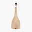 Corella Natural Mango Wood Curved Table Lamp Base.