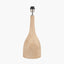 Corella Natural Mango Wood Curved Table Lamp Base.