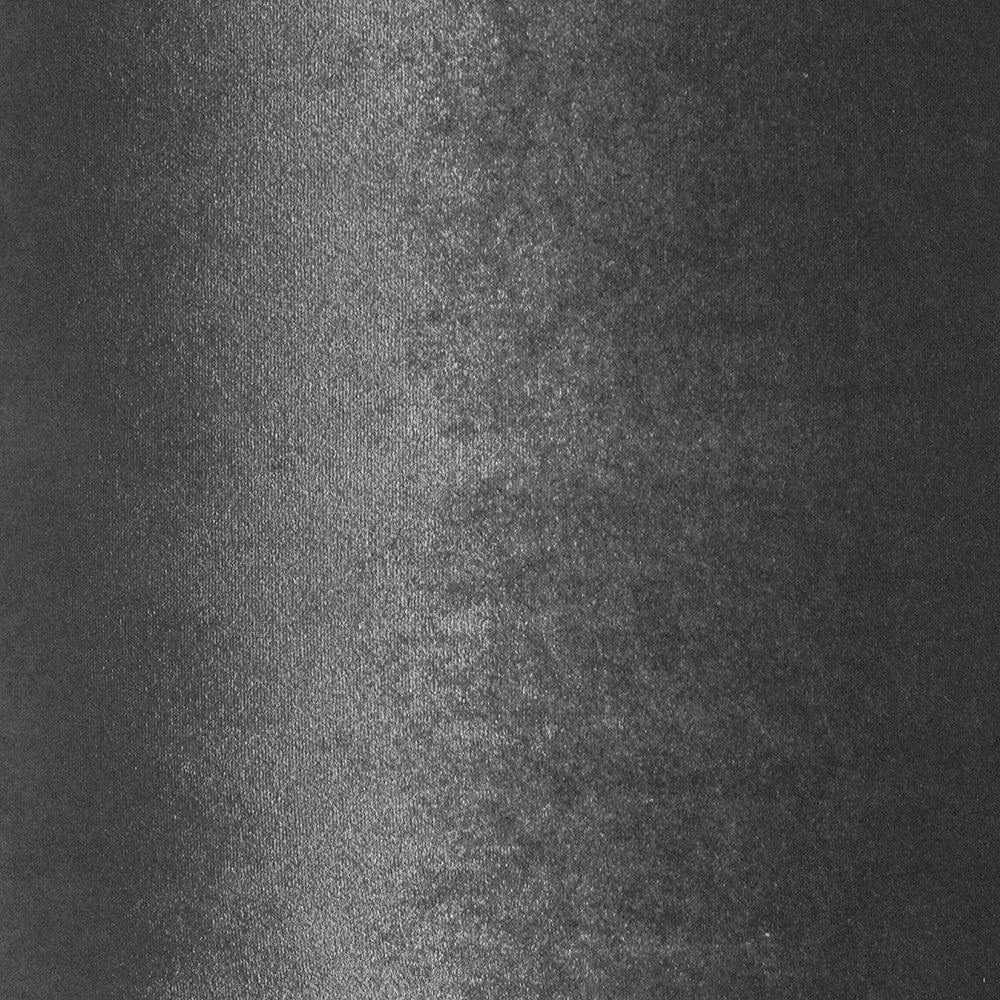 Dania Matt Black Metal Wire Tall Table Lamp Base with Bow 40cm Slate Velvet Cylinder Lampshade.