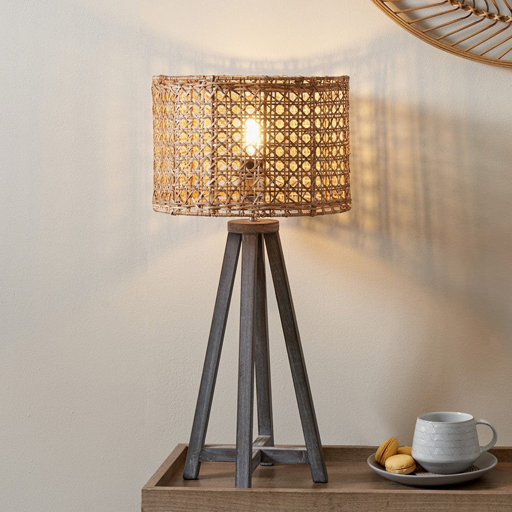 Dauphine 30cm French Cane Shade.