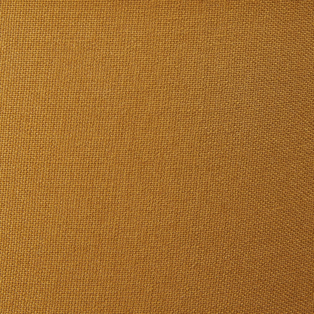 Dempsey Mustard Velvet and Antique Gold Metal Table Lamp Base with Henry 30cm Mustard Handloom Cylinder Lampshade.