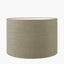 Edward 35cm Pistachio Green Linen Cylinder Lampshade.