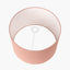 Edward 40cm Apricot Linen Cylinder Lampshade.