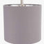 Pacific Lifestyle Lighting Elin Brushed Silver and Steel Grey Wall Light House of Isabella UK