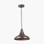 Pacific Lifestyle Lighting Ellis Antique Bronze Café Metal Pendant House of Isabella UK