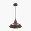 Pacific Lifestyle Lighting Ellis Antique Bronze Café Metal Pendant House of Isabella UK